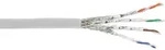 100m - Inline&reg; Patchkab., S/FTP (PiMf), Cat.6A, 500MHz, halogenfrei, Kupfer, wei...