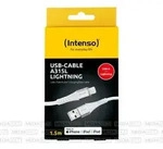Ladekabel, USB-A/Lightning, 1.5m, weiss