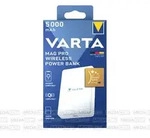 Akku Powerbank Mag Pro, 5.000mAh, Wireless, weiss