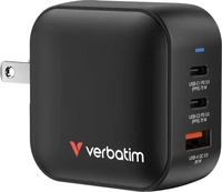 Verbatim 32229, Verbatim Ladeadapter, Mini GaN, 70W, schwarz