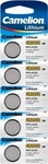 Camelion 13005032, Camelion CR2032 Lithium Knopfzelle 3V - 5 Batterien - 1 x 5er