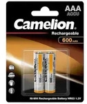 2x Camelion NiMH AAA Micro 600mAh HR03 Classic Akku