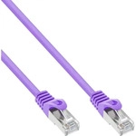 Inline Patchkabel, SF/UTP, Cat.5e, gelb, 0,25m