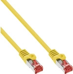 Inline Patchkabel - S/FTP (PiMf) - Cat.6 - halogenfrei Kupfer - Grau - 1m
