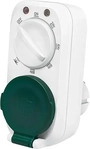 Logilink Mechanische Zeitschaltuhr mit D&auml;mmerungssensor, IP44, Outdoor