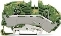 2-Leiter-Schutzleiterklemme WAGO, 16mm&sup2;, f&uuml;r Tragschiene 35x15 und 35x7,5