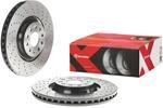 2x BREMBO Bremsscheiben-Satz Vorne &Oslash;340mm passend f&uuml;r VW Passat B8 Variant 3G5