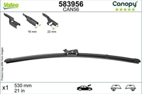 VALEO Wischblatt CANOPY 583956