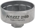 Hazet &Ouml;lfilter-Schl&uuml;ssel Vierkant 10mm passend f&uuml;r MANN- und KNECHT-Filter 2169