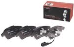 BREMBO Bremsbel&auml;ge Bremsbelagsatz Bel&auml;ge vorne passend f&uuml;r VW POLO V 6R1, 6C1 P 85