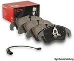 BREMBO Bremsbelagsatz, Scheibenbremse PRIME LINE P 49 059