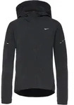 Nike SWIFT Laufjacke Damen in black-reflective silv, Gr&ouml;&szlig;e L - schwarz