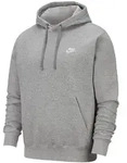Nike NSW Club Hoodie Herren | Gr. XL | grau - grau