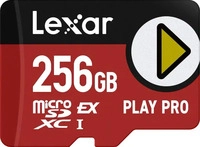 Lexar PLAY PRO MicroSDXC Express-karte 256 GB, bis zu 900 MB/s Lesen, 600 MB/s
