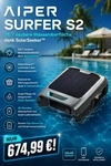 [IFA 2026 Highlight-Modell] Aiper Surfer S2 Solar-Poolsauger mit App-Unterst&uuml;tzung,