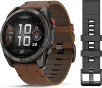 Uhr GARMIN Fenix 8 Pro Amoled Saphir GPS 51 mm - Graphit/Titan Titan