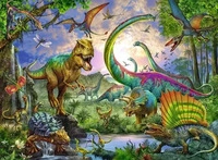 Ravensburger 12718 Puzzle Im Reich der Giganten 200 Teile XXL