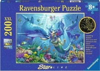Ravensburger 13678 Schimmerndes Unterwasserparadies Puzzle mit 200 XXL-Teilen