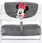 Hauck Hochstuhlauflage & Sitzverkleinerer - Disney Deluxe - Minnie Grau