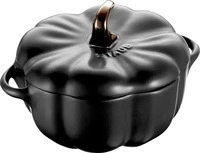 Staub Ceramique Cocotte, 12 cm | Schwarz | K&uuml;rbis | Keramik
