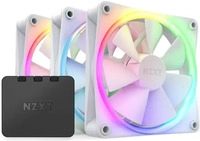 NZXT F120 RGB-L&uuml;fter 3er-Pack mit Controller - 120 mm PC-Geh&auml;usel&uuml;fter, 18