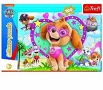 Trefl: Paw Patrol - Glitzerpuzzle mit 100 Teilen