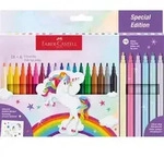 Faber-Castell: Filzstift-Set Einhorn, 24 St&uuml;ck