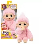 Little Live Pets: Interaktiver Mini-Maki-Affe aus Pl&uuml;sch &ndash; Luna Lemon