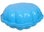 Muschelformiger Sandkasten - Blau