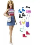 Barbie: Barbie-Puppe mit 11 Zubeh&ouml;rteilen