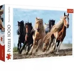 Puzzle mit 1000 Teilen: Galoppierende Pferde