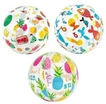 Strandball mit Muster - 51 cm, verschiedene