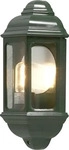 Konstsmide 7011-600, Konstsmide Wandleuchte Halbschale Cagliar 7011-600 gr&uuml;n IP43