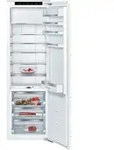 Bosch KIF82PFE0, Serie 8, Einbau-K&uuml;hlschrank mit Gefrierfach, 177.2 x 55.8 cm,