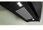 Bosch DWJ91LT60, Serie 8, Umluft-Wandhaube, 90 cm, Klarglas schwarz bedruckt, Schwarz