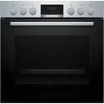 Bosch HEA513BS4, Serie 4, Einbau-Herd, 60 x 60 cm, Edelstahl