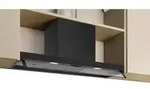 Neff D95XCC2S0, N 50, Integrierte Designhaube, 90 cm, Klarglas, Mattschwarz