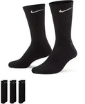 NIKE U NK EVERYDAY CSH CRW 3PR 132 BLACK/WHITE M