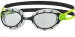 ZOGGS Predator BLACK GREEN CLEAR - SMALLER FIT 