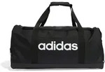 ADIDAS LINEAR DUFFEL M BLACK/BLACK/WHITE 