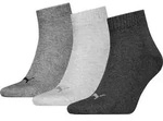 PUMA UNISEX QUARTER PLAIN 3P ANTHRACI/L MEL GREY/M MEL GREY 39-42