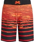 FIREFLY Ju.-Badeshorts STRP7 Naveen jrs ORANGE DARK/BLACK 128