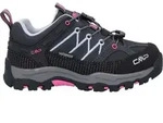 CMP KIDS RIGEL LOW TREKKING SHOES WP TITANIO-SKYWAY 33