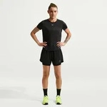 NIKE W NK ONE DF HR 3IN 2N1 SHORT BLACK/WHITE XXL
