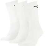 PUMA UNISEX CREW SOCK 3P WHITE 35-38