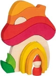 goki evolution 58359, goki evolution Pilzh&auml;uschen aus Holz