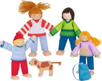goki 51863, goki Biegepuppen Campingfamilie