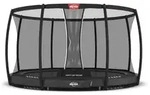 BERG Trampolin Champion InGround 380 Grey inkl. Sicherheitsnetz Deluxe