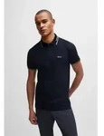 BOSS f&uuml;r Herren. 50506193 Paul marineblaues Poloshirt (L), L&auml;ssig, Baumwolle,