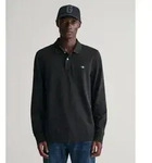 Gant f&uuml;r Herren. 2230 Shield Piqu&eacute;-Poloshirt schwarz (S), L&auml;ssig, Baumwolle,
